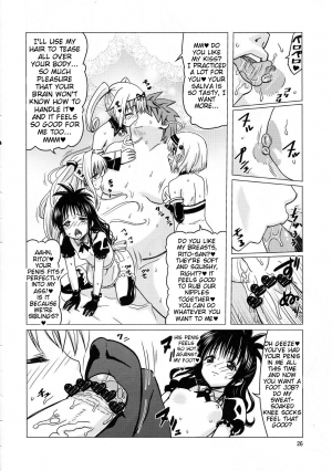 (C83) [Hanyan. (Nekomimi Kanon)] Kanryou Harem Keikaku Imouto Tengoku | Harem Plan Complete - Little Sister Heaven (To LOVE-Ru) [English] [Tigoris Translates] - Page 26