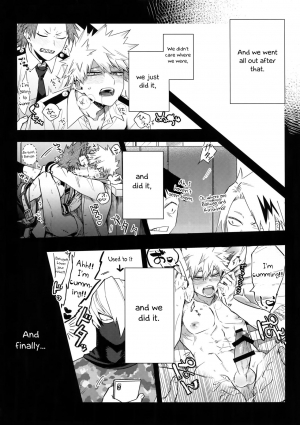 (Bakugoi Dynamite! 4) [HELLENISM (Y)] Anoko wa Miwaku no Dynamite Body (Boku no Hero Academia) [English] [Otokonoko Scans] - Page 8