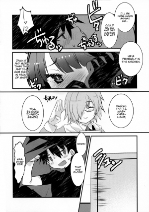 (C97) [Nekomarudow (Tajima Yoshikazu)] Maid Oui-san to Icha Love Sukebe Suru Hon (Fate/Grand Order) [English] - Page 10