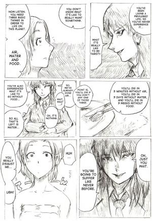 [Rain of grain, and pouring rain] Sweat, tears, salted herring [DesuDesu] - Page 4