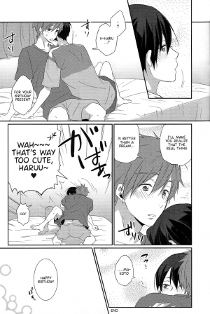 (Renai Jiyuugata! Osaka Taikai 2) [KH. (Yuki)] Ryote ni Haru. | A Haru in Both Hands. (Free!) [English] {Anneioux} - Page 16