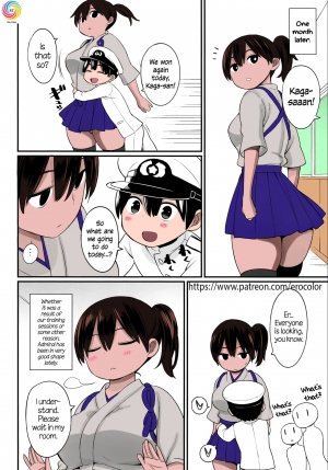  (C87) [Higuma-ya (Nora Higuma)] Kaga-san no Tokubetsu Kunren | Kaga-san's Special Training (Kantai Collection -KanColle-) [English] [PSYN+Facedesk] [Colorized]  - Page 21