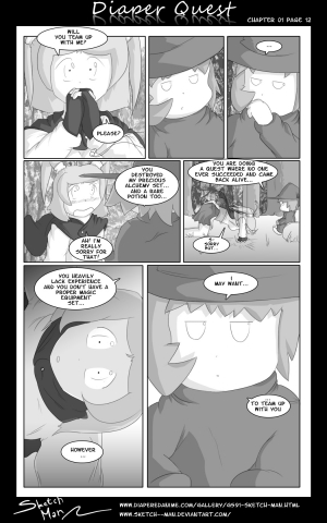  Sketch Man's Diaper Quest Complete  - Page 13