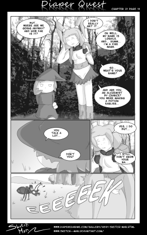  Sketch Man's Diaper Quest Complete  - Page 15