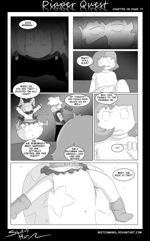  Sketch Man's Diaper Quest Complete  - Page 151