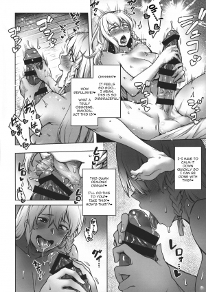 (Futaket 15.5) [Torano Ori (Toritora)] Onna Kishi to Futanari no Noroi | The Lady Knight and the Futanari Curse [English] [Toks] - Page 13