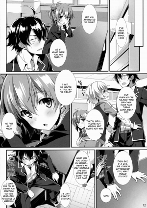 (C88) [WIREFRAME (Yuuki Hagure)] Tamani wa Ore no Seishun Love Come mo Machigattatte Ii Janai. (Yahari Ore no Seishun Love Come wa Machigatteiru.) [English] {KFC Translations} - Page 11