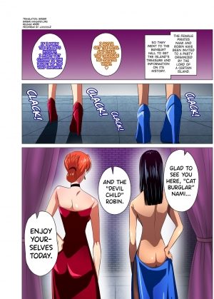 [Q Doujin] Onna Kaizoku ga Himitsu no Settai (One Piece) [English] [biribiri] - Page 3