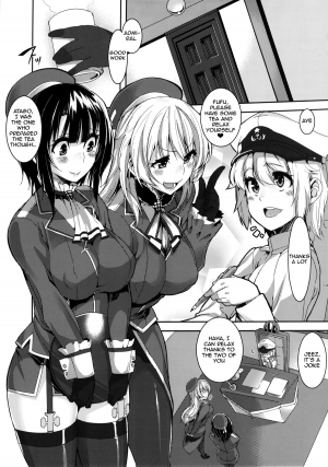  (C87) [HBO (Henkuma)] Chicchai Teitoku to Takao-san to Atago-san | Tiny Admiral, Takao-san, and Atago-san (Kantai Collection -KanColle-) [English] [doujin-moe.us]  - Page 5