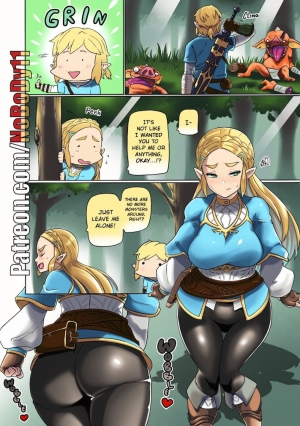 (C93) [UU-ZONE (nuezou)] Ee Ketsu. | Dat Ass. (The Legend of Zelda: Breath of the Wild) [English] [biribiri] [Colorized] [Decensored] - Page 4