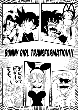 [Yamamoto] Bunny Girl Transformation (Dragon Ball) [English] - Page 4