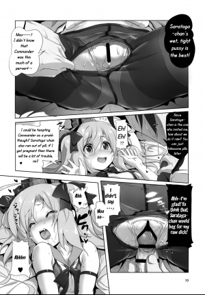(C95) [KAMINENDO.CORP (Akazawa RED)] Saratoga-chan no Itazura Daisenryaku!? (Azur Lane) [English] [Twilight Zone] - Page 11