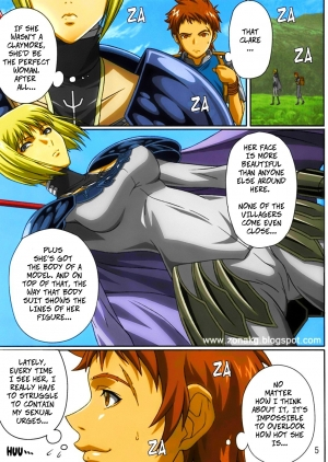 (C72) [Lost Rarities (Takapiko)] Industrial (Claymore) [English] [Tonigobe] [ZonaKG] [Colorized] - Page 5