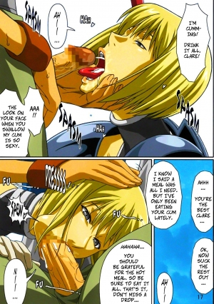 (C72) [Lost Rarities (Takapiko)] Industrial (Claymore) [English] [Tonigobe] [ZonaKG] [Colorized] - Page 17