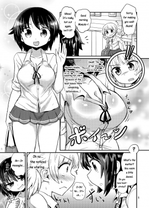 (C90) [Konnyaku Nabe (Magifuro Konnyaku)] Futanari Musume wa Jibun no Chinpo ni Katenai. | The Futanari Girl Can't Win Against Her Dick. [English] [EHCOVE] - Page 6