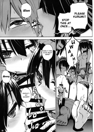 (C88) [Analog E.C (Kalubeponzu)] Oshokuji Kurumi-san (Date A Live) [English] [sIlVeR95] - Page 10