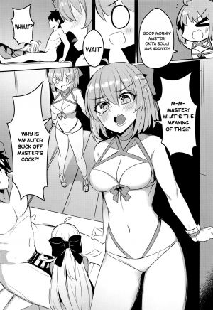 (C97) [MaluBall] Mizugi Kengou Shoubu!! | Swimsuit Swordmaster Showdown!! (Fate/Grand Order) [English] [EHCOVE] - Page 7