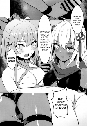 (C97) [MaluBall] Mizugi Kengou Shoubu!! | Swimsuit Swordmaster Showdown!! (Fate/Grand Order) [English] [EHCOVE] - Page 9