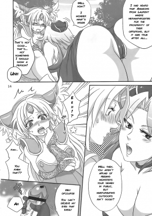 (Futaket 5) [Temparing (Tokimachi Eisei)] Binbin Amazoness Ecstasy | Rock Hard Amazoness Ecstacy (Seiken Densetsu 3) [English] [q91] [Incomplete] - Page 12