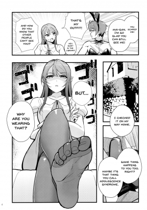 (C95) [Kayoudou (Matsuka)] Bunny Lovers (Seishun Buta Yarou wa Bunny Girl Senpai no Yume o Minai) [English] [Doujins.com] - Page 5