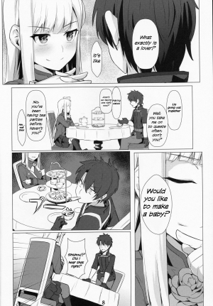 (C96) [Ohanabatake (Siseki Hirame)] Lady Reines no Manadeshi - Lady Reines's favorite Disciples (Fate/Grand Order) [English] - Page 8