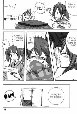 (Houraigekisen Yo-i! 6 Senme) [Gyokusaijima (38-shiki)] Kuuboryou no Konna Ichinichi (Kantai Collection -KanColle-) [English] ['Don't Mind Me' - the Army] - Page 18