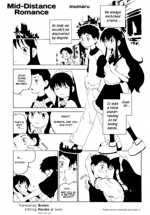 [Inumaru] Mid-Distance Romance (Shounen Ai no Bigaku - The Josou Shounen) [English] [Brolen] - Page 2