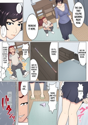 [Chaofan Chaofan] Musuko no Doukyuusei o Dorobou Atsukai Shite Shimatta Bakkari ni... ~Shitagi Feti no Warugaki ni Yowami o Nigirarete Shimatta Tsuyoki Mama~ [English] [desudesu] - Page 22