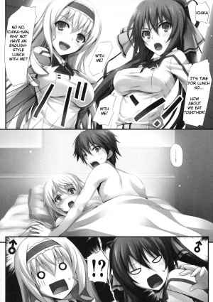 (COMIC1☆5) [Mugenkidou A (Tomose Shunsaku)] INFINITY's (IS <Infinite Stratos>) [English] [Kibitou4Life] - Page 10