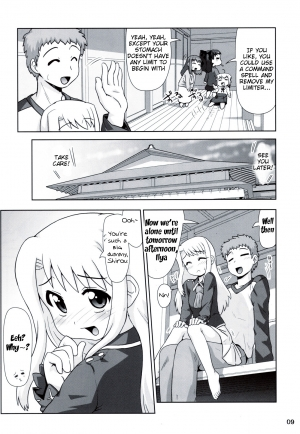 [PNO Group (Hase Hiroshi)] Madamada!! Illya Bun Hokan Keikaku! ~Konya mo Asa made Love Love H Hen~ (Fate/stay night) [English] [Tigoris Translates] - Page 9