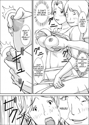 [Hoyoyodou] Kora! Anta Hahaoya ni Hatsujou shite Nani shiyoutte Iu no! [English] {forbiddenfetish77} [Digital] - Page 11