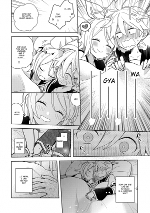 (Kagamine Kotoha!) [Wonderland (Suzumi)] Issho no Ofuton de Nenai to Derarenai Heya [Seijin Mukai] (VOCALOID) [English] - Page 6