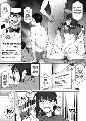 (C97) [Pikorin! (Spiritus Tarou)] Ero to Tsukkomi ~Ero Quiz Hen~ [English] [Nisor] - Page 21