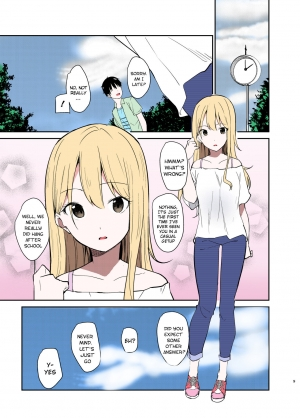 [Sekine (Sekine Hajime)] Ai no Aru Sex de Gal o Netoru Hanashi | A Lovey Dovey Sex Story with a Cheating Gal [English] [DKKMD Translations] [Colorized] [SPDSD] [Digital] - Page 9