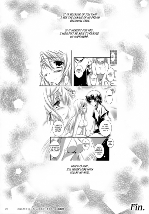 (C86) [SONIC WINTER (Tsukishima Kai)] Kimi ga Iru kara (Infinite Stratos) [English] [Rapid Switch] - Page 25