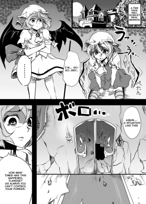 [Akitarainu (Chakkaman)] Aishite. KimoOta to Flan no Ero Hon | Love me. The Disgusting Otaku and Flan's Erotic Book (Touhou Project) [Digital] [English] - Page 5