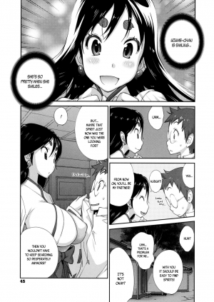  [Kotoyoshi Yumisuke] Hyakka Nyuuran ~UZUME~ | Hundred Blossoms Raging Boobs ~UZUME~ Ch.0-3 [English]  - Page 47