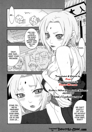 (C66) [MGW (Isou Doubaku)] Q.N.T.2 - Queen Ninja Tsunade 2 (Naruto) [English] [SaHa] - Page 6