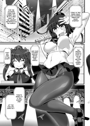 [Stapspats (Hisui)] Gensoukyou Futanari Chinpo Wrestling Ecstasy 3 - Youmu vs Mayumi & Keiki (Touhou Project) [English] [RaknnkarScans] [Digital] - Page 5