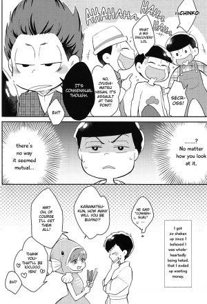 (6tsugo no Tamashii Forever) [kirscherise (Yoshiizumi Hana)] IchiKara no Susume. | Support for Ichikara (Osomatsu-san) [English] [Oyasumimi] - Page 17
