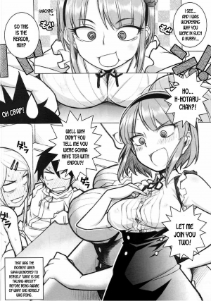 (C92) [Maruarai (Arai Kazuki)] Yarinokoshi ALL (Dagashi Kashi) [English] [desudesu] - Page 12