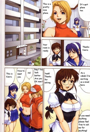 (C64) [Saigado] Yuri & Friends Fullcolor 6 (King of Fighters) [English] [Decensored] - Page 6