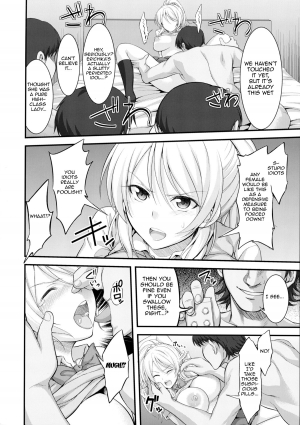 (SC65) [Kuusou Banana (Nashiru)] Kankin, Rinkan, Erichika | Confinement Gangbang Erichika (Love Live!) [English] [doujin-moe.us] - Page 8