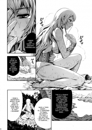 (C89) [Yokohama Junky (Makari Tohru)] Pair Hunter no Seitai vol.2-1 (Monster Hunter) [English] [desudesu] - Page 13