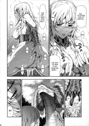 (C89) [Yokohama Junky (Makari Tohru)] Pair Hunter no Seitai vol.2-1 (Monster Hunter) [English] [desudesu] - Page 31