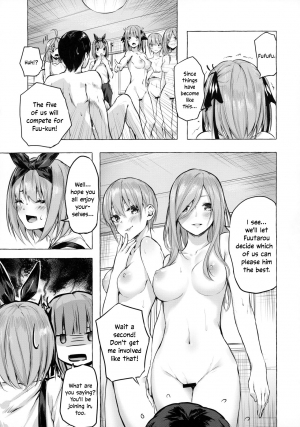 [Sawaraya Shoten (Sahara Gensei)] Hanayome no Kakuritsu | Chance to be a Bride (Gotoubun no Hanayome) [English] - Page 17