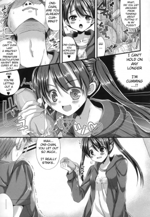 [Mukai Kiyoharu] Onii-chan training diary (COMIC L.Q.M Vol 1) [English] - Page 22