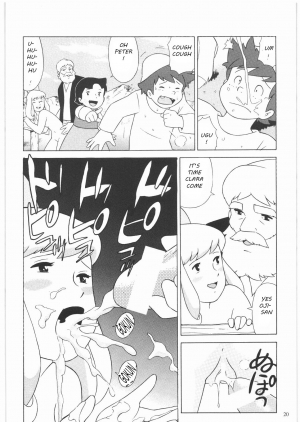 (C61) [Daisuki! Beachkun (Masa Ikku)] Calpis Gekijou | Calpis Theater (Aa... Natsukashi no Heroine-tachi!! Vol. 1 Soukangou) (Alps no Shoujo Heidi) [English] [Satoru] - Page 8