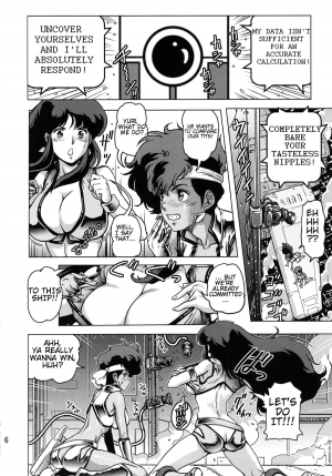 (C85) [Skirt Tsuki (keso)] DekaPai (Dirty Pair) [English] - Page 6