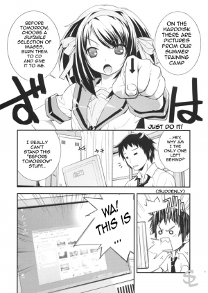 (C72) [Hapoi-Docoro (Okazaki Takeshi)] Anomaly 0 (The Melancholy of Haruhi Suzumiya) [English] - Page 5